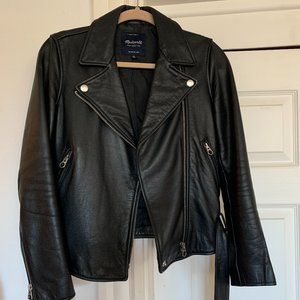 Madewell Ultimate Leather Motorcycle Jacket